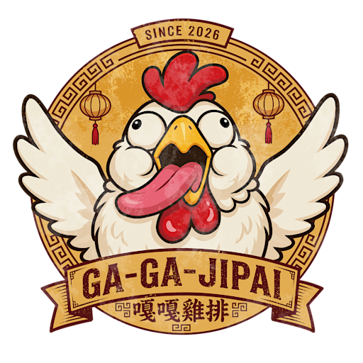 店舗ロゴ嘎嘎雞排[GA-GA-JIPAI]